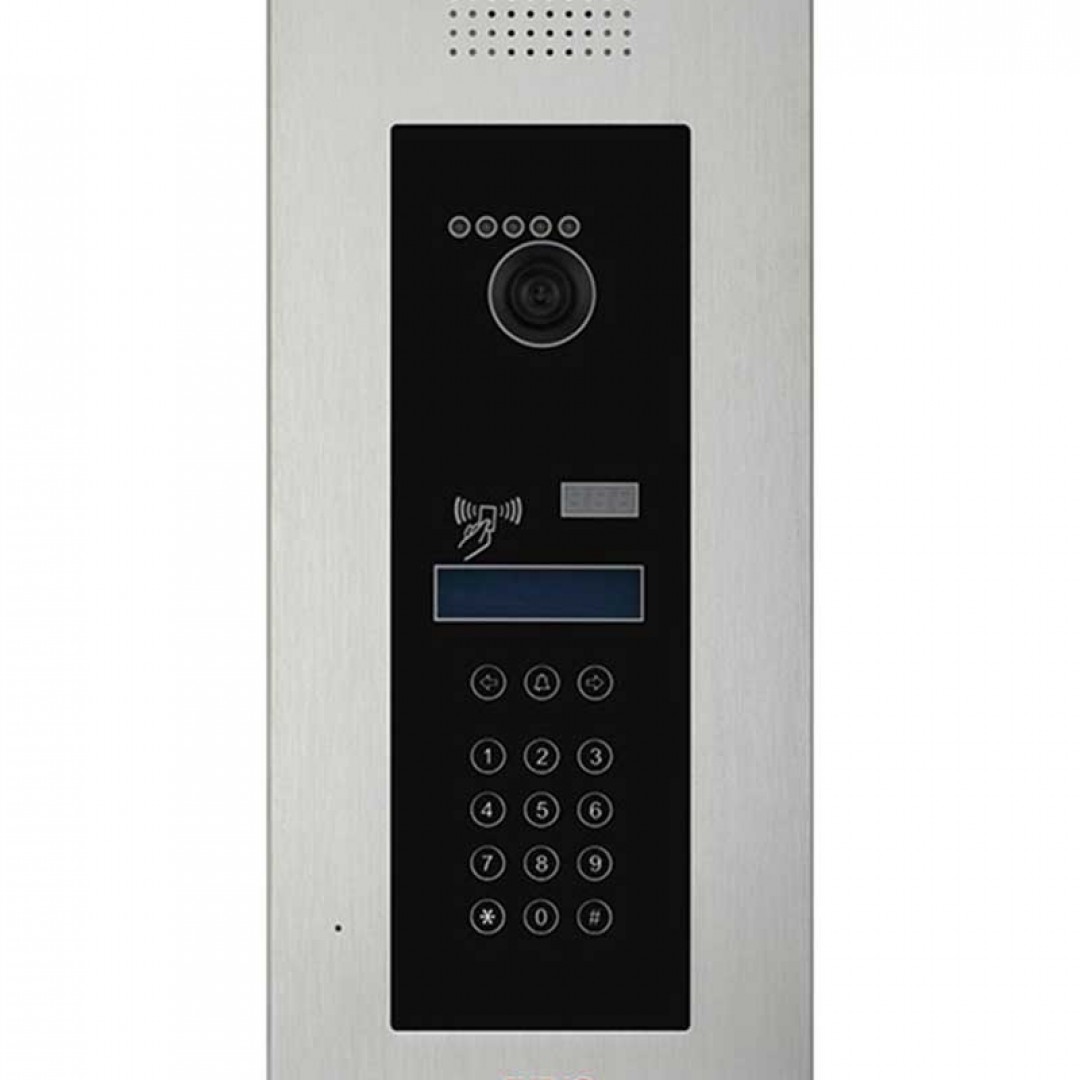 Audio Kameralı Kartlı Zil Paneli – LCD Ekran, Dokunmatik, Proxy Kartlı