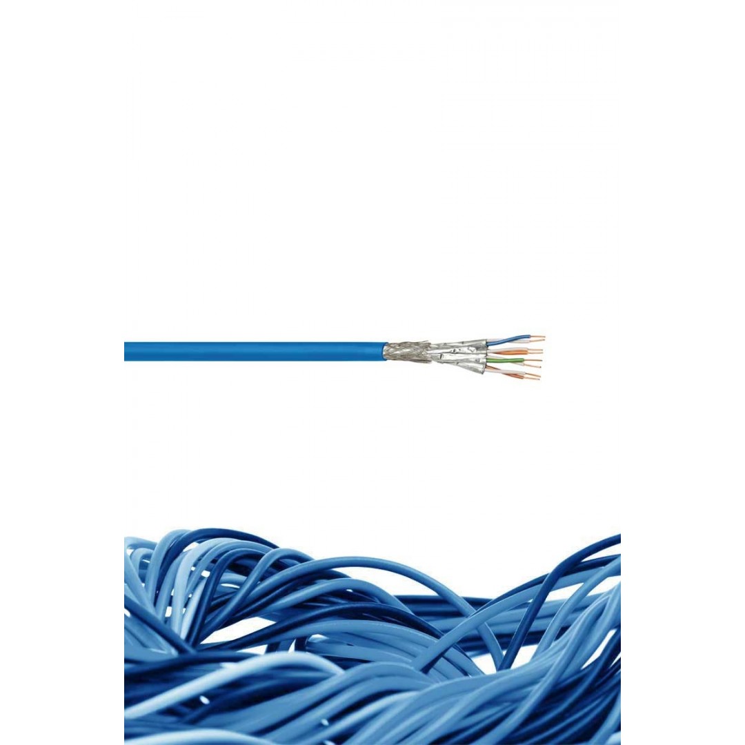 Reçber Cat 7 Halojensiz Kablo 100 Mt 4x2mm² | LSZH – Yüksek Hızlı Veri İletim Kablosu