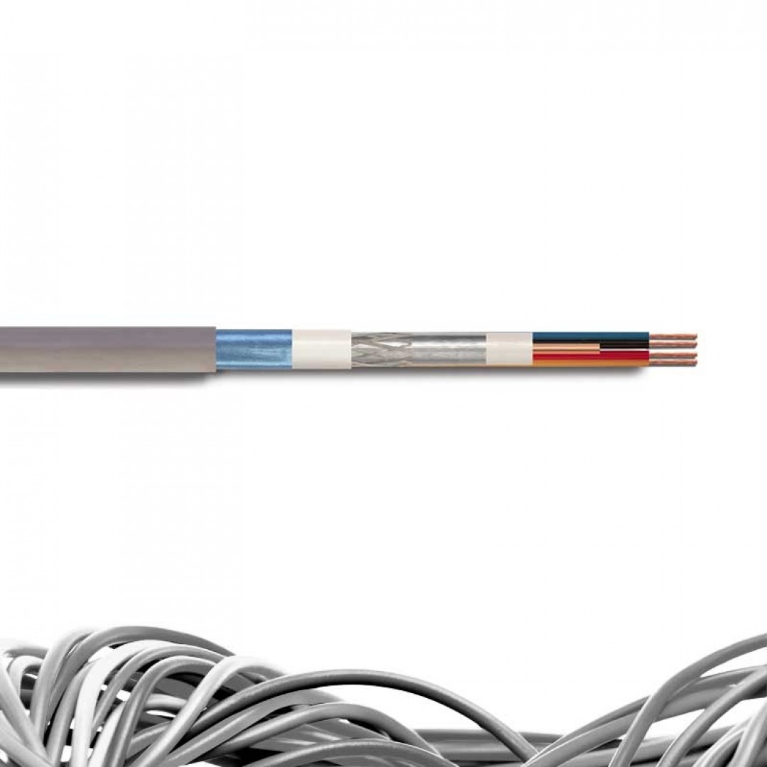 Reçber 306053 CCTV 1+4 RG59 Mini 4x0,22 Kamera Kablosu(100 Mt )