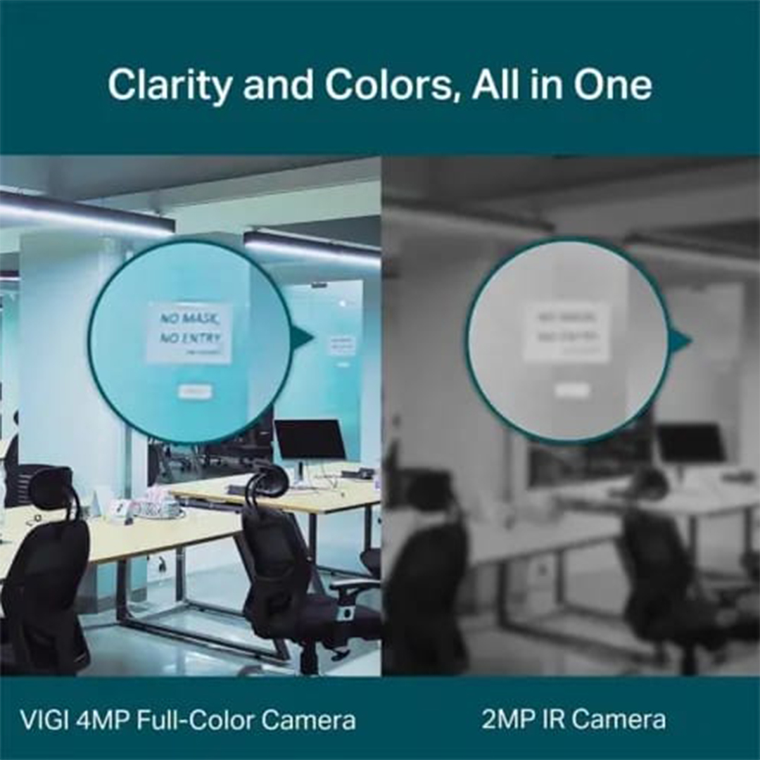 TP-LINK VIGI C440 DAHİLİ MİKROFON WIFI DOME KAMERA