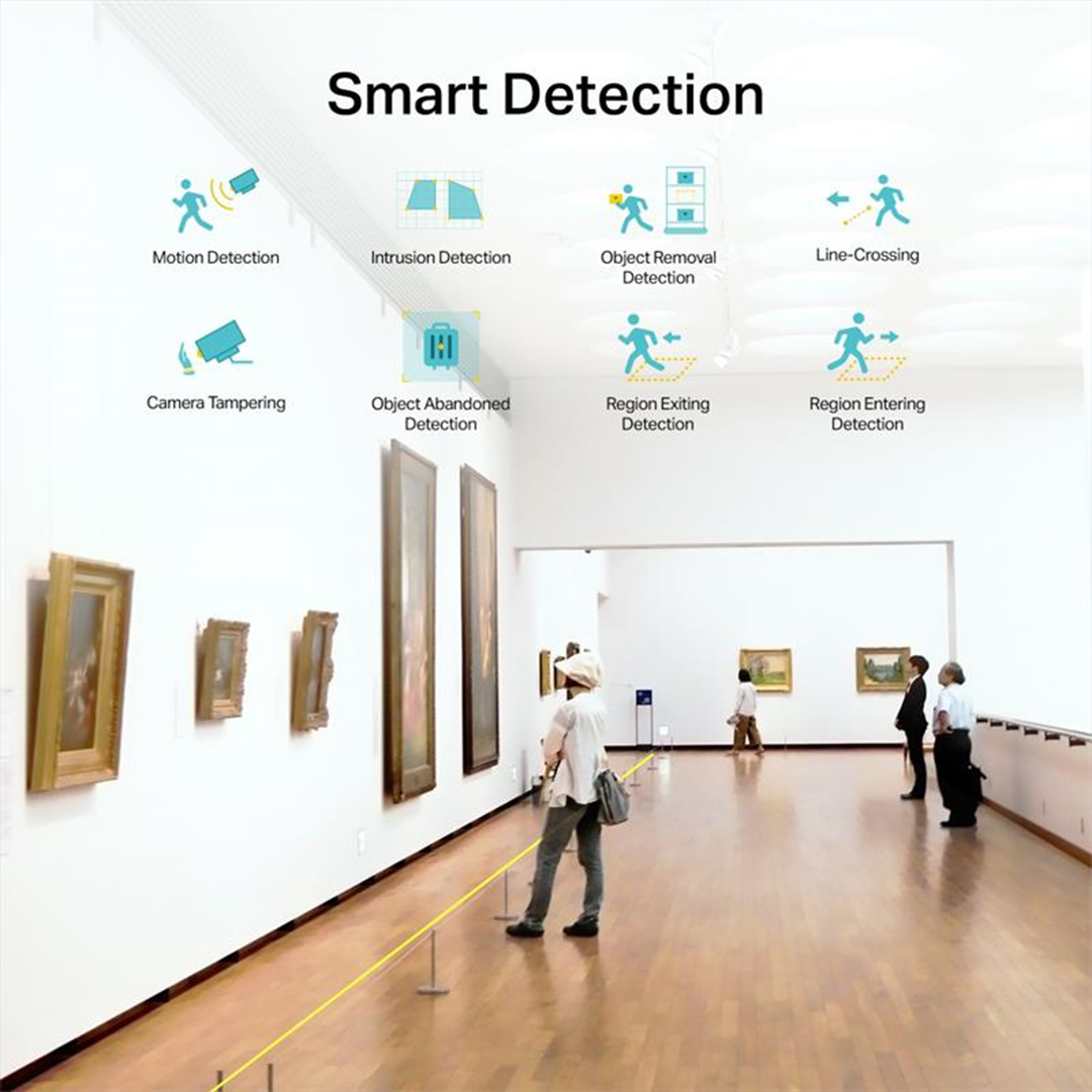 TP-LINK VIGI C440 DAHİLİ MİKROFON WIFI DOME KAMERA