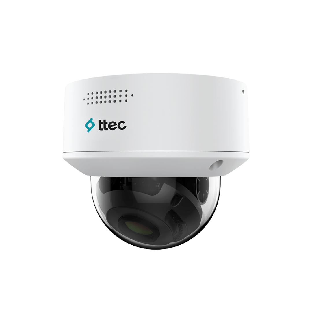 Ttec IPDM-5330L-WMASZ/S 5MP 2.7‑13.5mm Motorize Lensli IR IP Dome Kamera