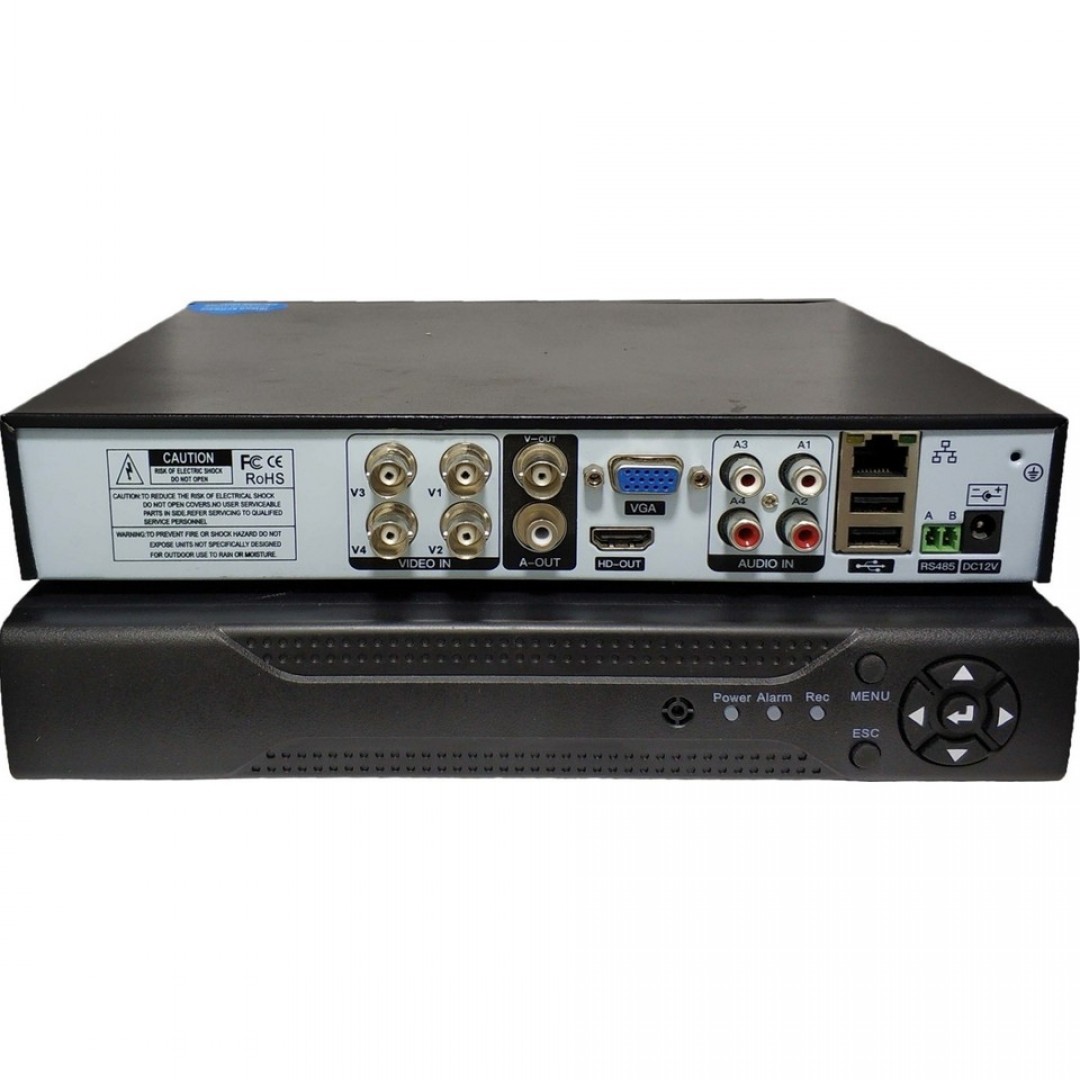 Retro RT-DVR7408 8 Kanal Hibrit 1080N DVR Kayıt Cihazı | H.265/H.264, 2MP IP