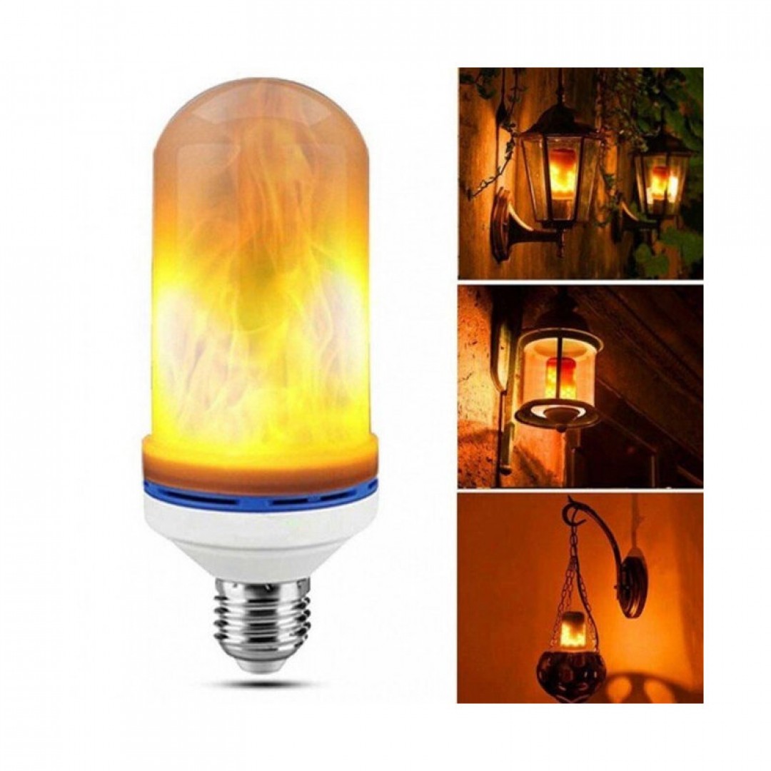 Cata 5W 3 Fonksiyonlu Alev Efektli LED Ampul - E27 (CT-4286)