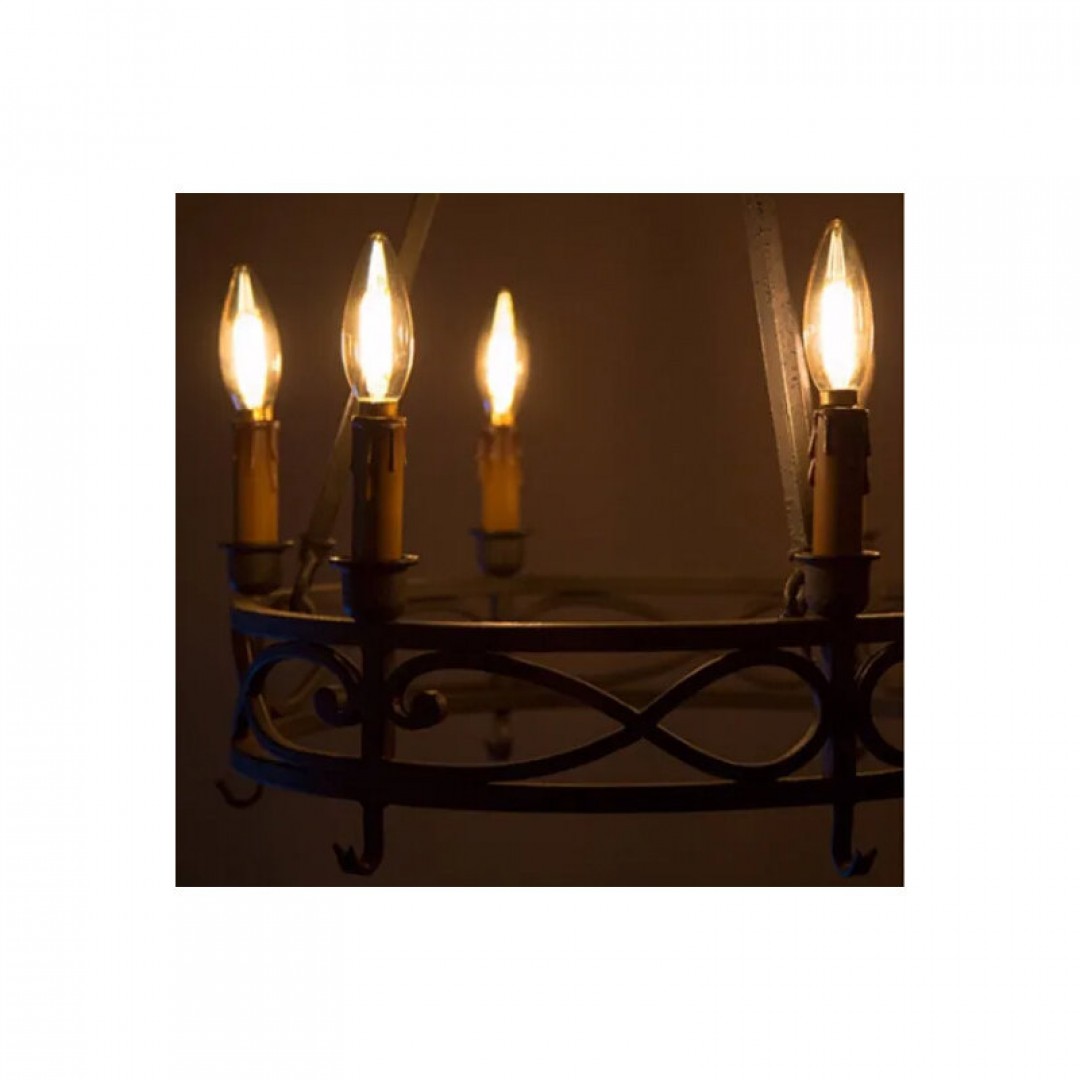 Cata CT-4283 4W Rustik LED Buji Ampul - E14 Amber Cam (Mum Tip)