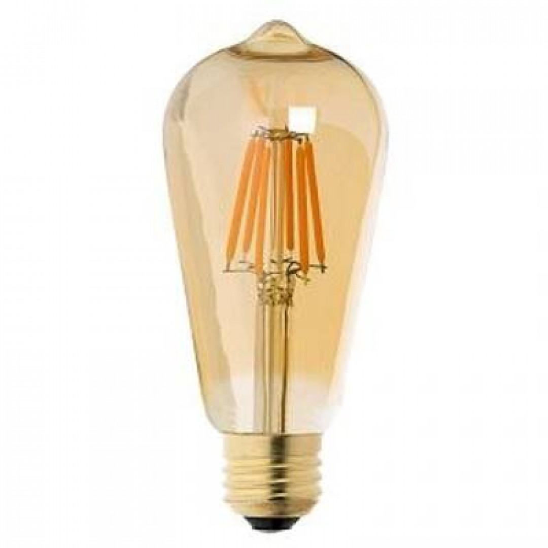 Rustik LED Filament Ampul 4W – Vintage Görünümlü, Düşük Tüketimli Rustik LED Filament Ampul 4W – Vintage Görünümlü, Düşük Tüketimli