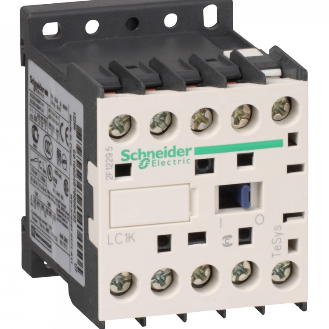 Schneider TeSys K LC1K 3P 16A Kontaktör – 24V AC Bobin
