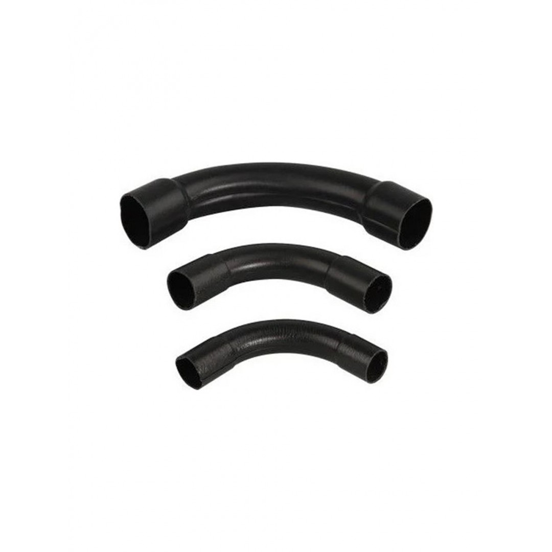 18 mm PVC Elektrik Borusu Dirseği – 90° Sabit Açı, Geçmeli Tip