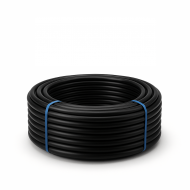 14 mm Siyah Kangal Boru – Esnek Polietilen, Elektrik Tesisatı İçin Uygun