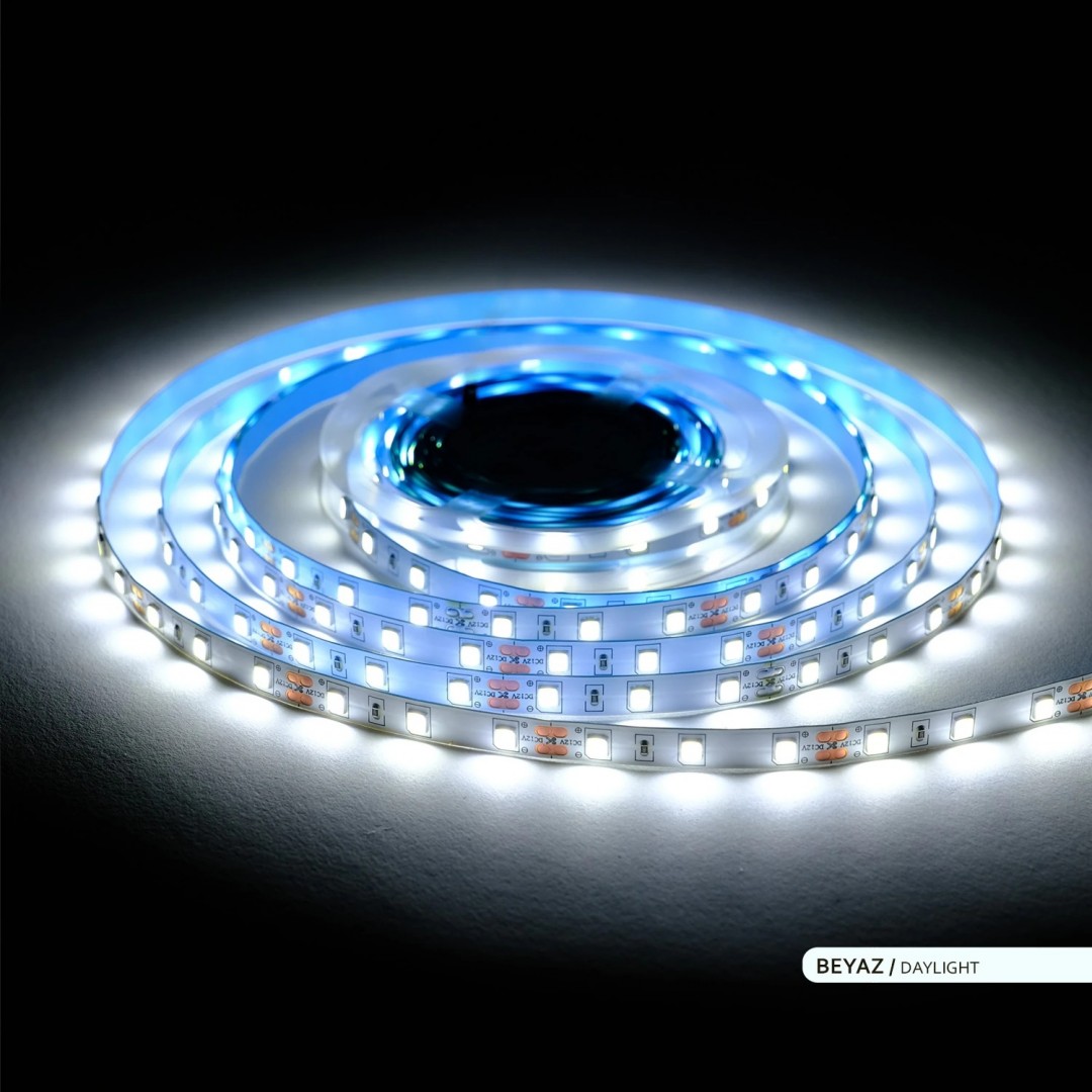 Cata Şerit LED – 5 Metre, 12V, Enerji Tasarruflu Dekoratif Aydınlatma