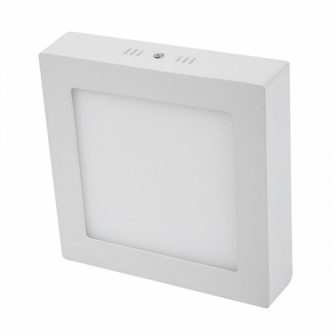 CATA Sıva Üstü LED Panel Kare Beyaz Kasa Beyaz Işık 18W