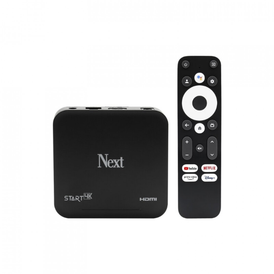 Next Start 4K Ultra HD Android TV Box - Google TV Lisanslı