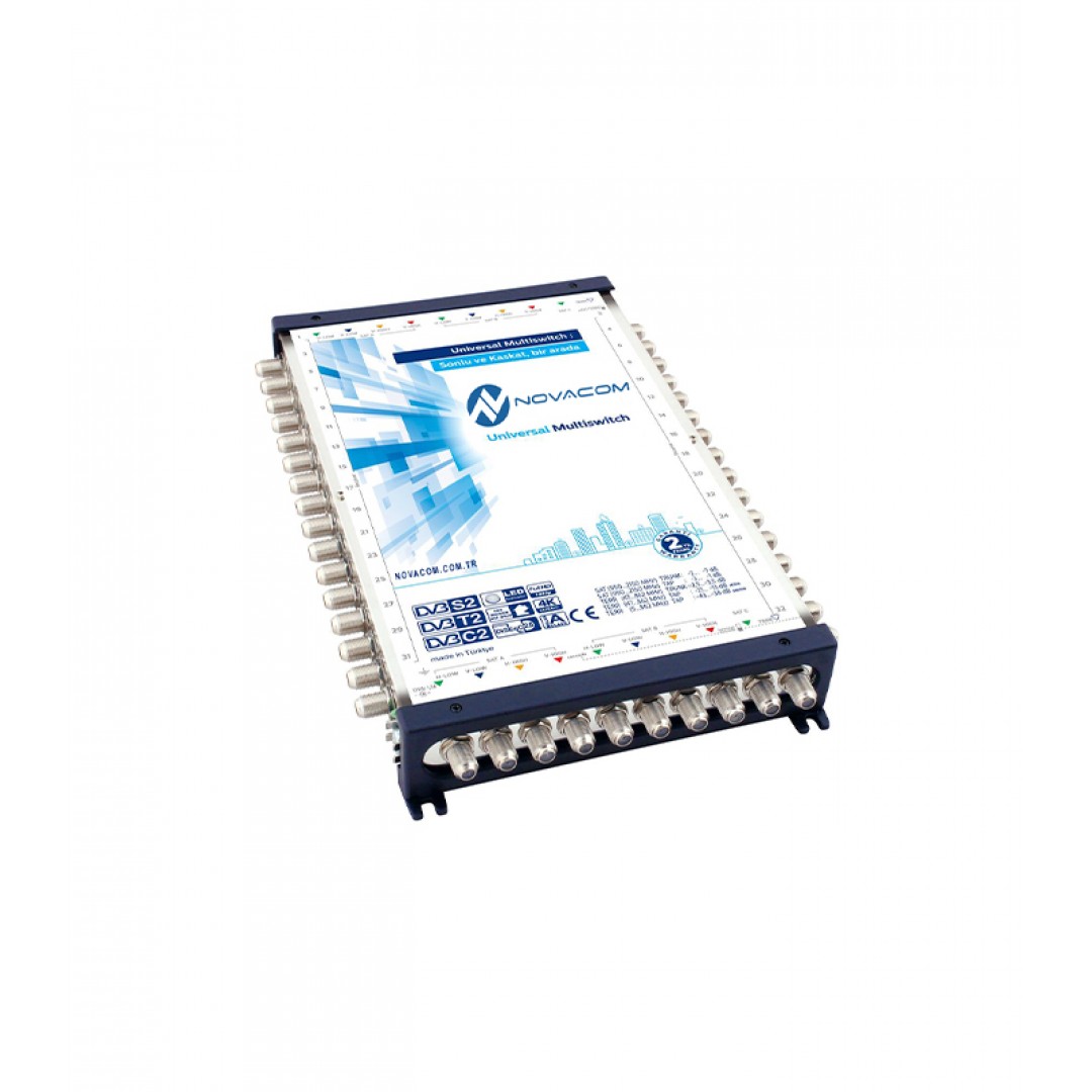 Novacom 10/32 Sonlu Multiswitch Uydu Santrali Novacom 10/32 Sonlu Multiswitch Uydu Santrali