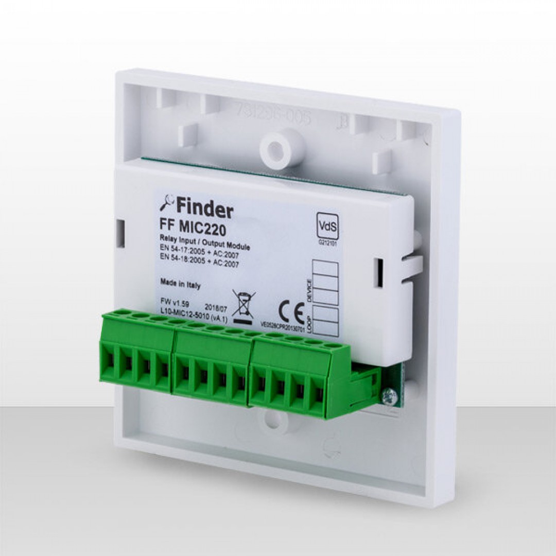 FINDER Adresli Optik Duman Dedektörü – Soket Hariç (FF O200L)